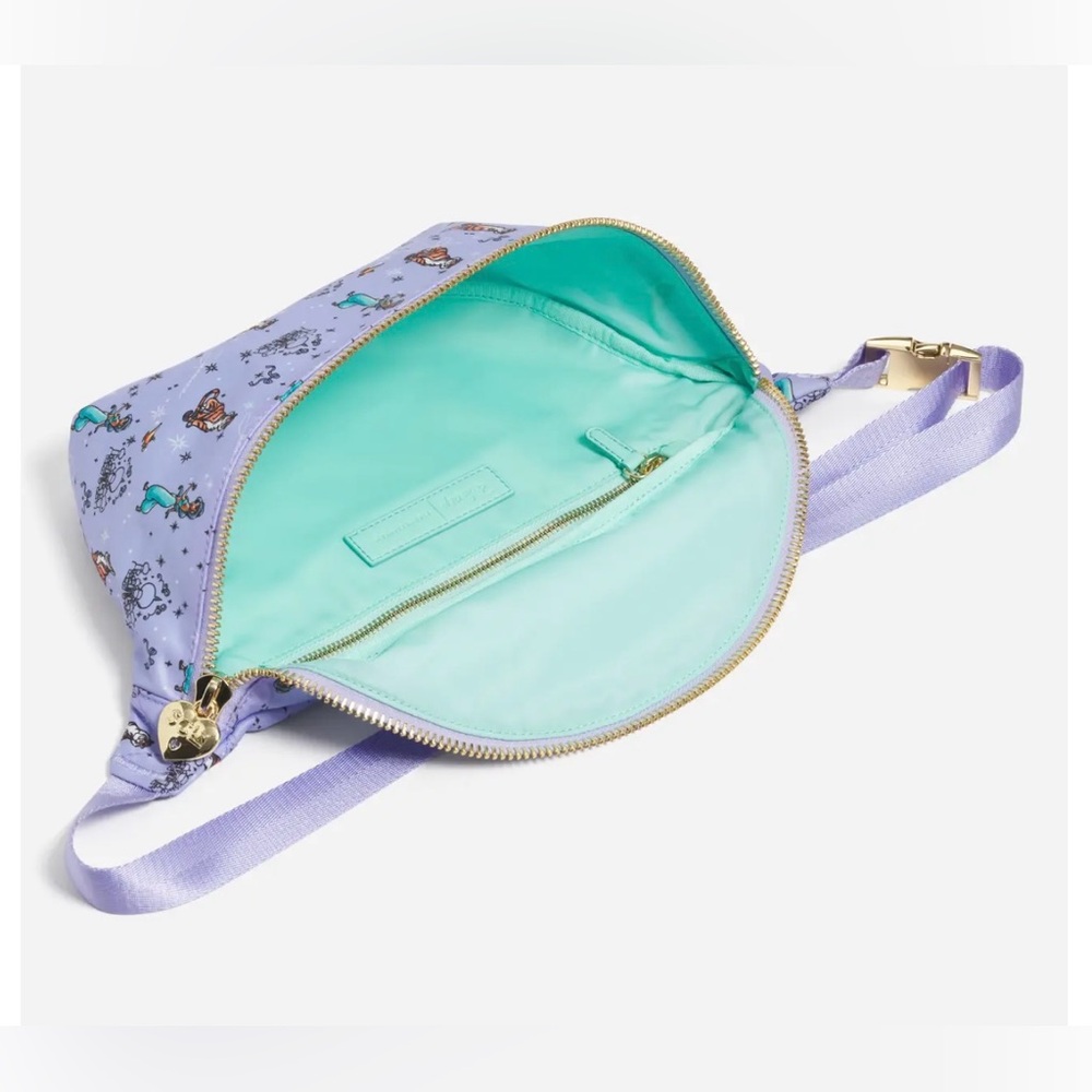 2026 NWT Stoney Clover Lane x Disney Princess Jasmine Jumbo Fanny + Sticker - Picture 2 of 6